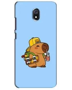Чохол для Xiaomi Redmi 8A з картинкою «Капібара на скейті» Чохол для Xiaomi Redmi 8A з картинкою «Капібара на скейті»