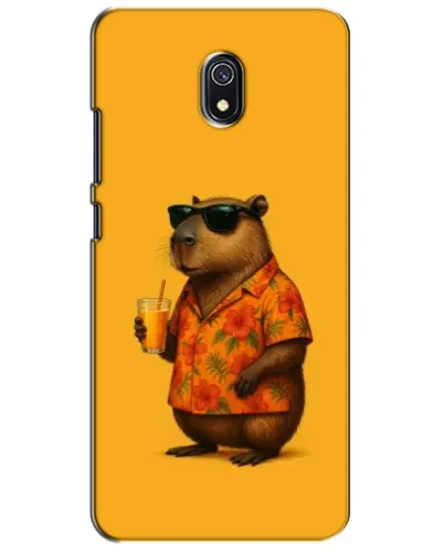 Чохол для Xiaomi Redmi 8A з картинкою «Капібара на відпочинку»