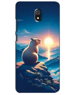 Чохол для Xiaomi Redmi 8A з картинкою «Захід сонця з капібарою» Чохол для Xiaomi Redmi 8A з картинкою «Захід сонця з капібарою»