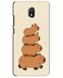 Чохол для Xiaomi Redmi 8A з картинкою «Вежа з капібар» Чохол для Xiaomi Redmi 8A з картинкою «Вежа з капібар»