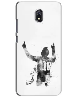 Чехол для Xiaomi Redmi 8A с картинкой «Черно-белый силуэт Месси» Чехол для Xiaomi Redmi 8A с картинкой «Черно-белый силуэт Месси»