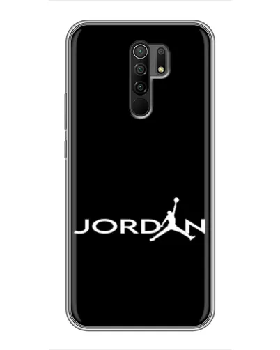 Чехол для Xiaomi Redmi 9 с картинкой «Jordan White Logo» Чехол для Xiaomi Redmi 9 с картинкой «Jordan White Logo»