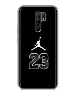 Чехол для Xiaomi Redmi 9 с картинкой «Jordan Flight 23»