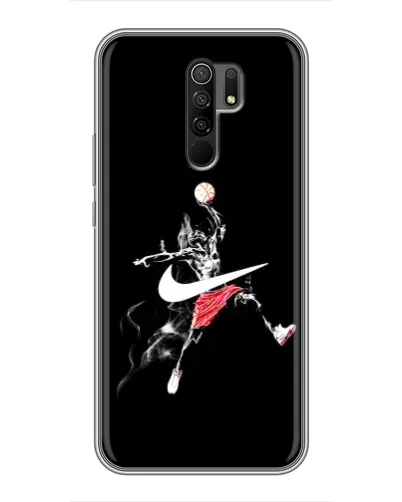 Чехол для Xiaomi Redmi 9 с картинкой «Jordan Jumpman» Чехол для Xiaomi Redmi 9 с картинкой «Jordan Jumpman»