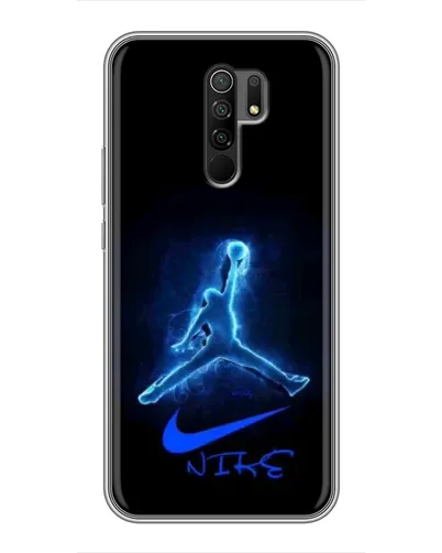 Чехол для Xiaomi Redmi 9 с картинкой «Jordan Neon Blue» Чехол для Xiaomi Redmi 9 с картинкой «Jordan Neon Blue»