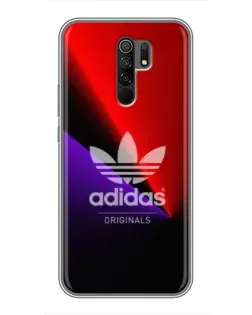 Чохол для Xiaomi Redmi 9 з картинкою «Adidas Red Neon»