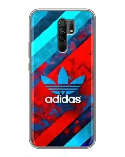 Чехол для Xiaomi Redmi 9 с картинкой «Абстракция Adidas»