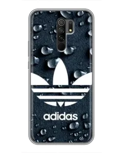 Чехол для Xiaomi Redmi 9 с картинкой «Adidas Trefoil Blue»