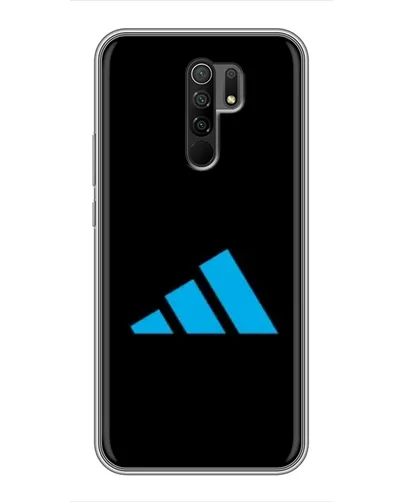 Чехол для Xiaomi Redmi 9 с картинкой «Adidas Cyan Logo»