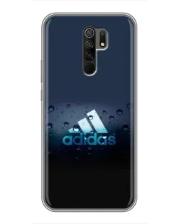 Чехол для Xiaomi Redmi 9 с картинкой «Adidas Water Drops»