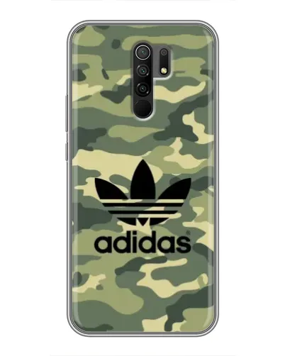 Чехол для Xiaomi Redmi 9 с картинкой «Милитари стиль Adidas»