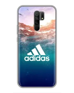 Чехол для Xiaomi Redmi 9 с картинкой «Океанская глубина адидас»