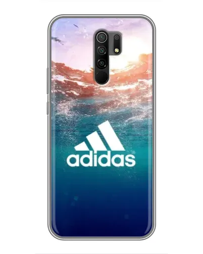 Чехол для Xiaomi Redmi 9 с картинкой «Океанская глубина адидас»