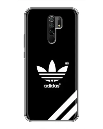 Чехол для Xiaomi Redmi 9 с картинкой «Adidas с диагональными полосами»