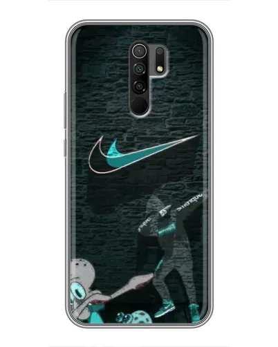 Чехол для Xiaomi Redmi 9 с картинкой «Спортивный арт Nike»