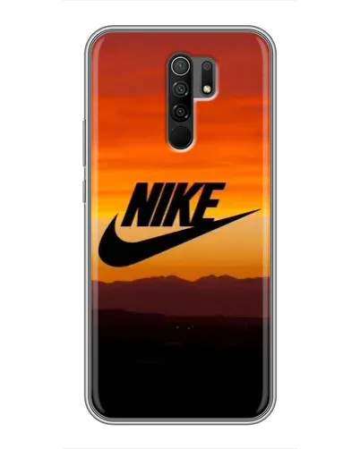 Чехол для Xiaomi Redmi 9 с картинкой «Nike — вечерний горизонт»
