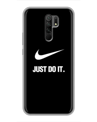 Чехол для Xiaomi Redmi 9 с картинкой «Классический принт Nike»