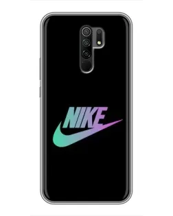 Чехол для Xiaomi Redmi 9 с картинкой «Nike — городская ночь»