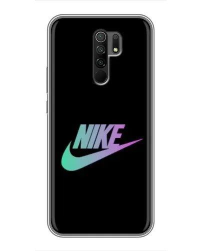 Чехол для Xiaomi Redmi 9 с картинкой «Nike — городская ночь»