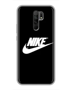 Чехол для Xiaomi Redmi 9 с картинкой «Мазки краски Nike» Чехол для Xiaomi Redmi 9 с картинкой «Мазки краски Nike»