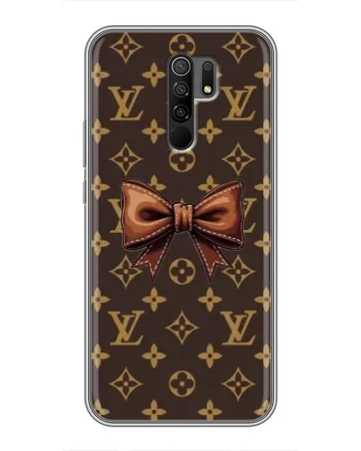 Чехол для Xiaomi Redmi 9 с картинкой «LV с бантом»