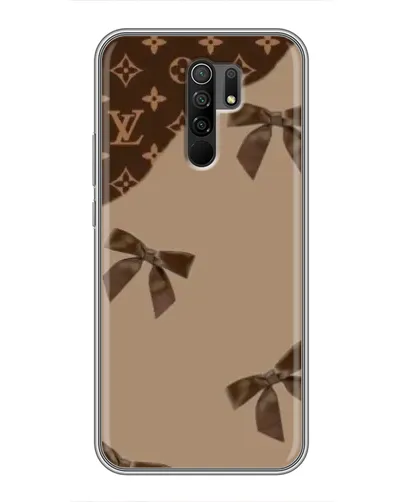 Чехол для Xiaomi Redmi 9 с картинкой «LV — кофейный атлас»