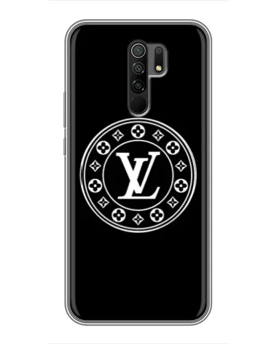 Чехол для Xiaomi Redmi 9 с картинкой «LV — печать стиля»