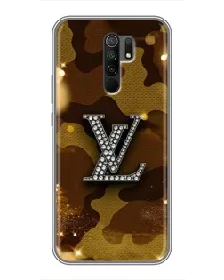 Чехол для Xiaomi Redmi 9 с картинкой «Камуфляжный Louis Vuitton»
