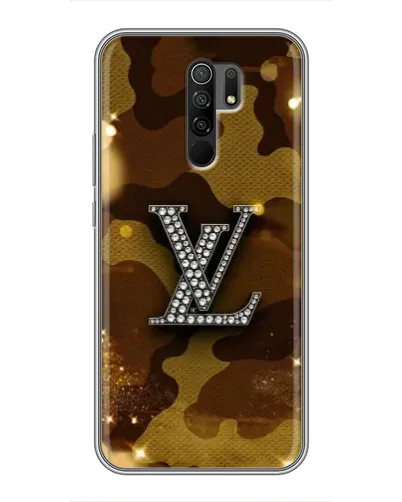 Чехол для Xiaomi Redmi 9 с картинкой «Камуфляжный Louis Vuitton»
