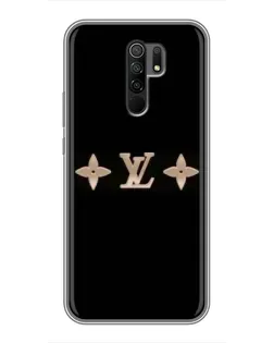 Чехол для Xiaomi Redmi 9 с картинкой «Louis Vuitton — минимализм»