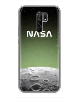 Чехол для Xiaomi Redmi 9 с картинкой «NASA — лунный градиент»