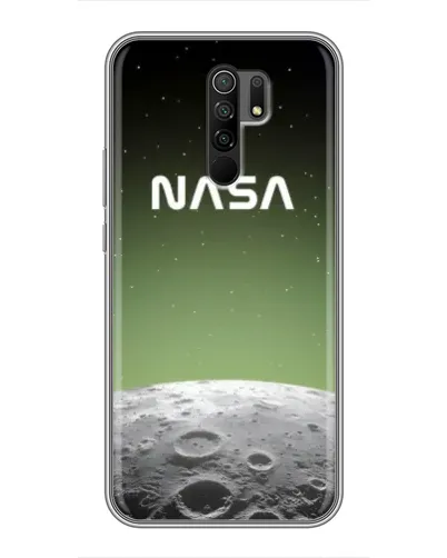 Чехол для Xiaomi Redmi 9 с картинкой «NASA — лунный градиент»