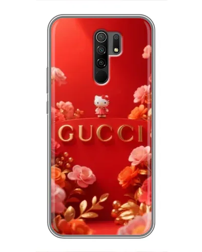 Чехол для Xiaomi Redmi 9 с картинкой «Gucci — золотой сад»
