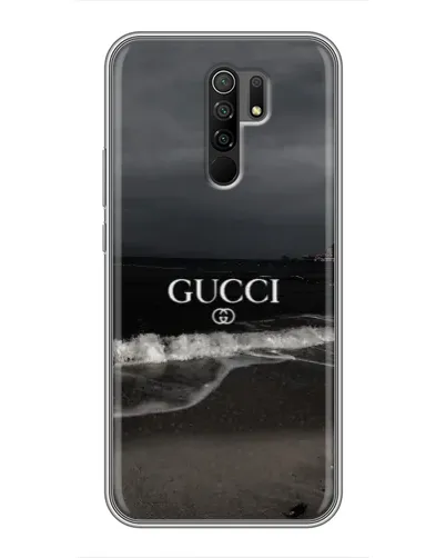 Чехол для Xiaomi Redmi 9 с картинкой «Gucci — морской прибой»