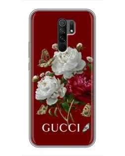 Чехол для Xiaomi Redmi 9 с картинкой «Gucci —  сад»