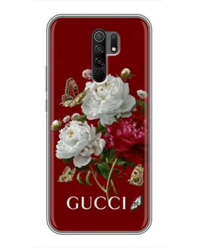 Чехол для Xiaomi Redmi 9 с картинкой «Gucci —  сад»