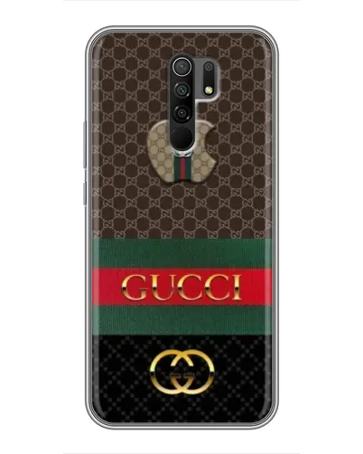 Чехол для Xiaomi Redmi 9 с картинкой «Gucci — брендированный десерт»
