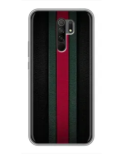 Чехол для Xiaomi Redmi 9 с картинкой «Gucci — неоновая линия»
