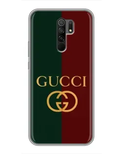 Чехол для Xiaomi Redmi 9 с картинкой «Gucci — темно-зеленый градиент» Чехол для Xiaomi Redmi 9 с картинкой «Gucci — темно-зеленый градиент»
