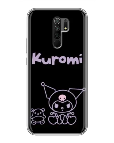 Чехол для Xiaomi Redmi 9 с картинкой «Kuromi — черный минимализм» Чехол для Xiaomi Redmi 9 с картинкой «Kuromi — черный минимализм»