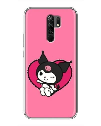 Чехол для Xiaomi Redmi 9 с картинкой «Kuromi — любовь в сердце» Чехол для Xiaomi Redmi 9 с картинкой «Kuromi — любовь в сердце»