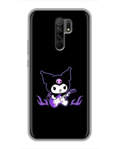 Чехол для Xiaomi Redmi 9 с картинкой «Электрическая Kuromi» Чехол для Xiaomi Redmi 9 с картинкой «Электрическая Kuromi»