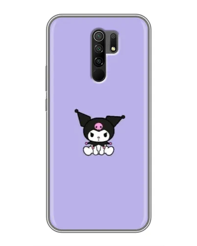 Чехол для Xiaomi Redmi 9 с картинкой «Kuromi — фиолетовый минимализм» Чехол для Xiaomi Redmi 9 с картинкой «Kuromi — фиолетовый минимализм»