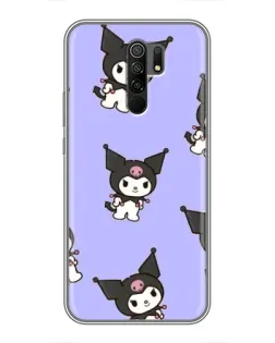 Чохол для Xiaomi Redmi 9 з картинкою «Паттерн з Kuromi»