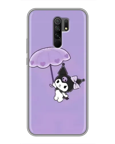 Чехол для Xiaomi Redmi 9 с картинкой «Kuromi с зонтиком» Чехол для Xiaomi Redmi 9 с картинкой «Kuromi с зонтиком»