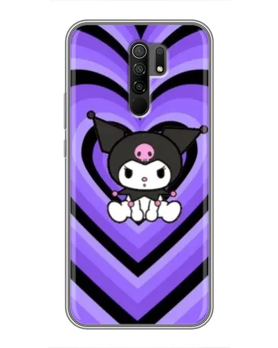 Чехол для Xiaomi Redmi 9 с картинкой «Kuromi и фиолетовые сердца» Чехол для Xiaomi Redmi 9 с картинкой «Kuromi и фиолетовые сердца»