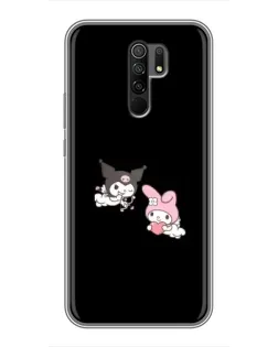 Чохол для Xiaomi Redmi 9 з картинкою «My Melody та Kuromi»