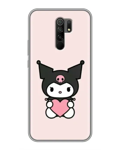 Чехол для Xiaomi Redmi 9 с картинкой «Kuromi и сердце» Чехол для Xiaomi Redmi 9 с картинкой «Kuromi и сердце»