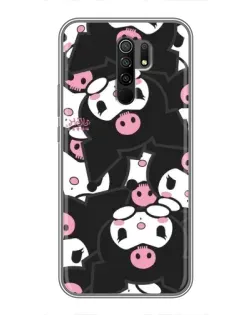 Чохол для Xiaomi Redmi 9 з картинкою «Патерн голів Куромі»