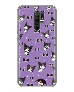 Чохол для Xiaomi Redmi 9 з картинкою «Kuromi — патерн»